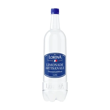 LORINA limonade artisanale à l'arôme naturel de citron bouteille 1.25L