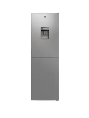 Hoover H-Fridge 300 Low Frost Fridge Freezer – Silver | 176cm High x 55cm Wide | E Energy Rated | LED Lighting (HOCT3L517EWSK)