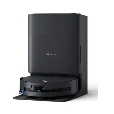 ECOVACS DEEBOT X9 PRO Omni Robot aspirateur avec fonction de lavage, 16 600 Pa, Rouleau OZMO, ZeroTangle 3.0, TruEdge 2.0, Lavage de la serpillière à l'eau chaude, Séchage à l'air chaud, Station Omni tout-en-un, YIKO-GPT