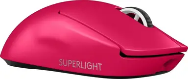 Logitech G PRO X SUPERLIGHT 2 LIGHTSPEED Gaming Mouse, pink
