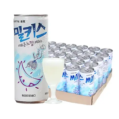 Lotte Milkis Frisdrank blikje(KARTON) 250ml × 30