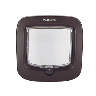 Petsafe Chatière marron - 21,9 x 21,9 cm