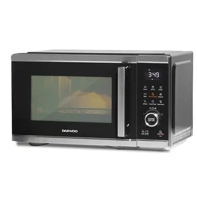 DAEWOO Combination Microwave - 26L, 2400W, 5-in-1 Air Fryer Microwave Oven with Grill, Bake, Reheat, Defrost, One Touch Cooking, Space-Saving, SDA2618GE