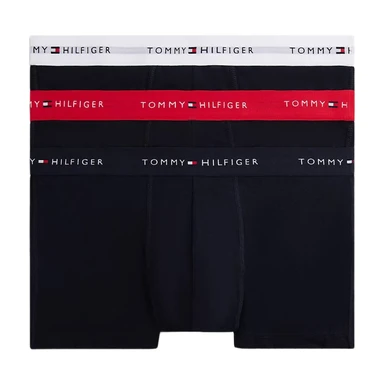Tommy Hilfiger 3-Pack Men's Boxer Shorts SIGNATURE CTN ESS Red/White/Desert Sky XL