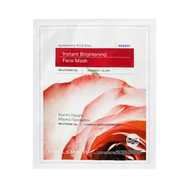 Korres Apothecary Wild Rose Face Sheet Mask  1pc