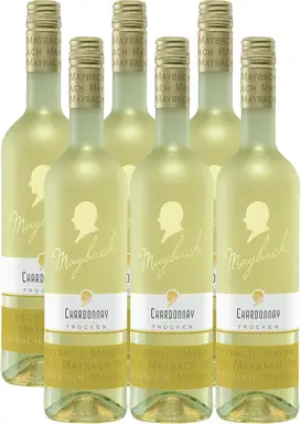 Maybach chardonnay weißwein trocken 6x0.75 L