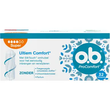 o.b. ProComfort Tampons Super 32 stuks
