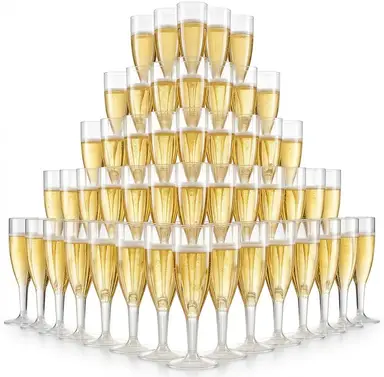 Champagner Gläser Einweg