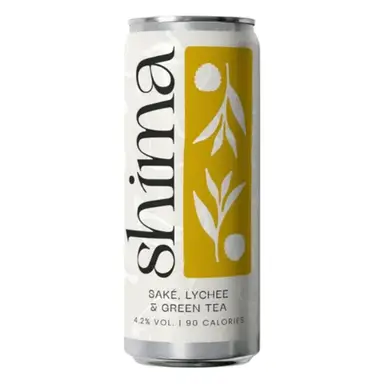 Shima Drinks Sake Cocktail - Lychee & Green Tea 250ml 4.2%