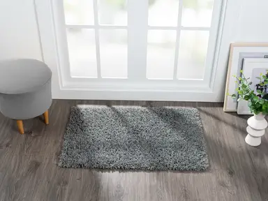 My Flair Teppich "My Shaggy" rechteckig grau 90 x 60 cm