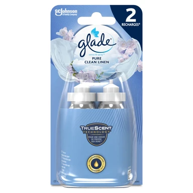 Glade Sense & Spray Air Freshener Twin Refill Clean Linen 2x18ml