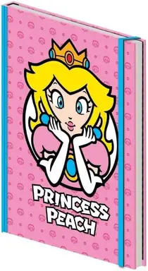 Super Mario Peach A5 Premium Notebook