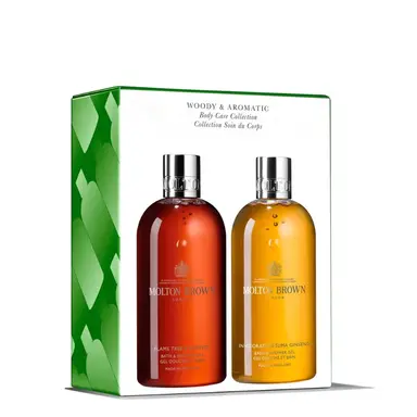 M.Brown Houtachtig & Aromatisch Lichaamsverzorging Duo Set 600 ml