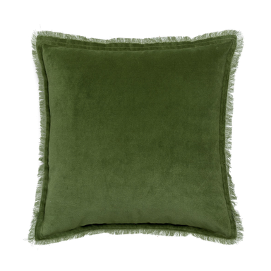 Coussin Uni Fara Eucalyptus 45 x 45 cm