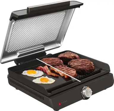 Ninja Sizzle GR101EU Rookvrije Contactgrill en bakplaat