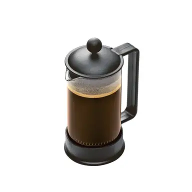 Bodum BRAZIL 350ml - 3 Cups - French Press Coffee Maker - Black