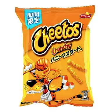 cheetos Honey Mustard Flavor Snacks， 60g Bag