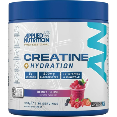 Applied Nutrition Creatine and Hydration Professional Powder Berry Slush Flavour - 360 g