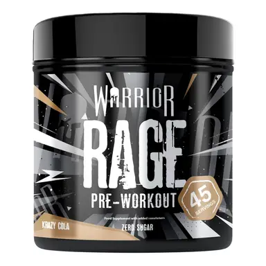 Warrior RAGE Pre Workout Supplement - 392g - Krazy Cola