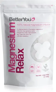 BETTER YOU - Magnesium Relax Flakes - With Rose, Geranium & Bergamot - 750G