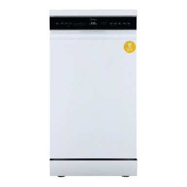Midea MDWEF1034DW-WE vrijstaande vaatwasser, energieklasse C, 45 cm breed
