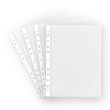 Triplast  A4 Stationery Punched Pockets Clear Pack of 25