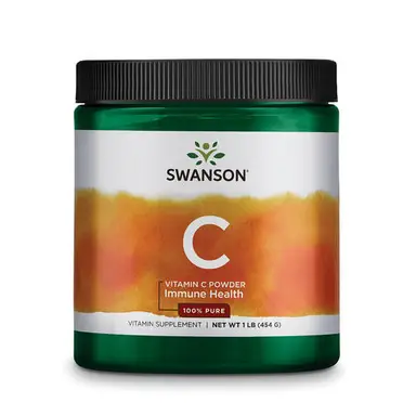 Swanson Vitamine C pure en poudre - 454 g