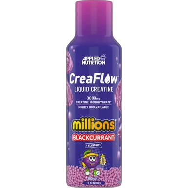 Applied Nutrition CreaFlow Strength Support Liquid Creatine Strength Blackcurrant Millions Flavour - 500ml