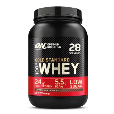 Optimum Nutrition Gold Standard 100% Whey Protein extreme melkchocolade 896 g (28 porties)