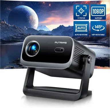 Video's over Wat is Cre Cr50 Mini Draagbare 4K LED Projectoren Nieuw Ontwerp WiFi Draadloze Mini Proyector Thuisbioscoop Projector