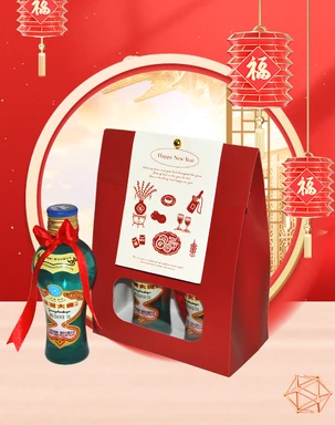 Yanghe Baijiu-Yanghe Daqu Azure Chinese Baijiu Twin Pack (2×100ml)