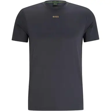 BOSS Active Slim-fit T-shirt with Moisture Management - Dark Grey