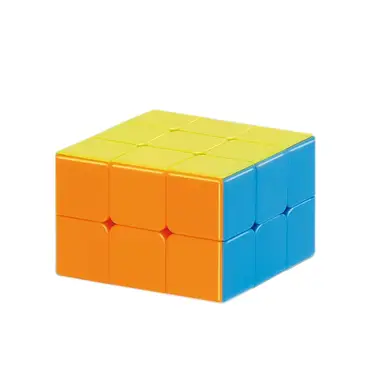 2x3x3 Cube Puzzle, Stickerless Solid Color, Beginner Friendly Speed Cube