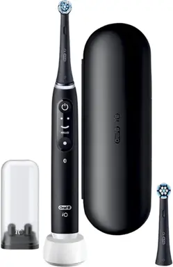 ORAL-B iO Series 6 Zwarte Onyx - Elektrische tandenborstel - Slimme detectie Tandvleesverzorging