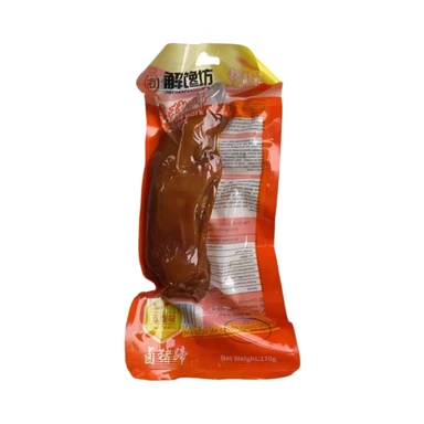 JIECHANFANG FOOD Jieqianfang Juewei Pittige Varkenspootjes Nieuwjaarsnacks Borrelhapjes Klaar om te eten 170g Varkenspoot