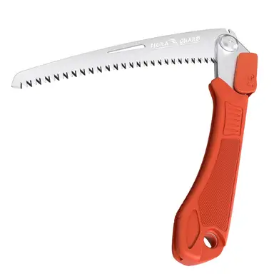 FLORA GUARD faltbare Gabelsäge, 8‑Zoll Schwerlast‑Handsäge aus hochwertigem SK‑5‑Stahl, Softgriff, Holzarbeiten, Garten, Camping und Bushcraft