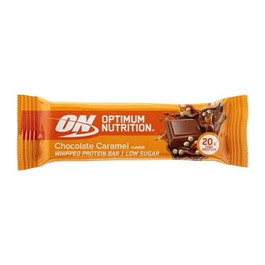 Optimum Nutrition Barre protéinée soufflée chocolat-caramel 60 g - 10 barres
