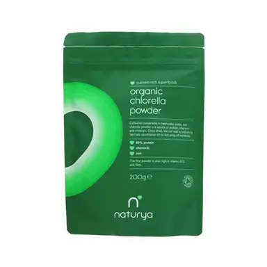 Naturya Organic Chlorella Daily Wellness Support Powder - 200g