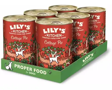 Lily's Kitchen Pâtée au bœuf pour chien - 6 x 400 g