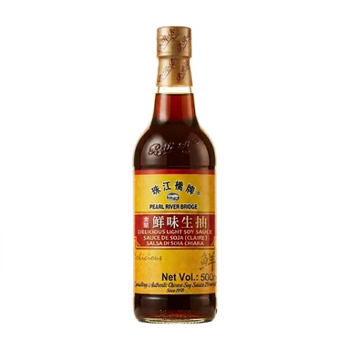 Pearl River Bridge Delicious Light Soy Sauce 500mL