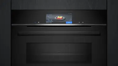Siemens iQ700 HM778GMB1 Enkele Inbouw Oven - 71L Capaciteit - Home Connect - 3D Heetlucht - Touch Display