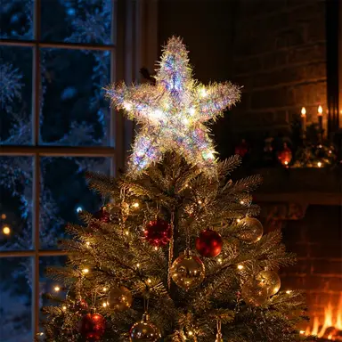 Unter 5 €: Bunte Weihnachtsdekoration