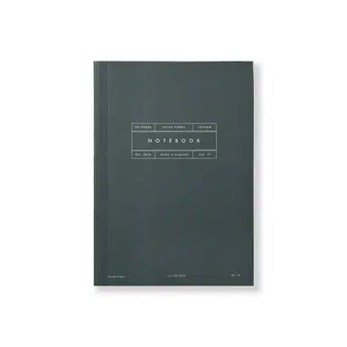 Katie Leamon A5  Notebook Lined Paper 100GSM Hunter Green