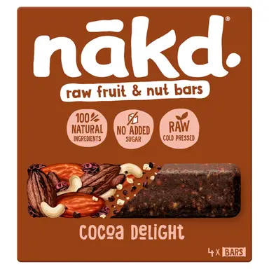 Nakd Cocoa Delight Multipack - 4 x 35g