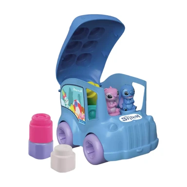 Clementoni Clemmy Disney Stitch activiteitenbus speelset - 10 stuks, multicolor