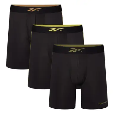 Reebok RBK SPORTS TRUNKS LONG Hutton Black XL