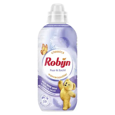 Robijn Classics Puur & Zacht wasverzachter - 780 ml, 39 wasjes