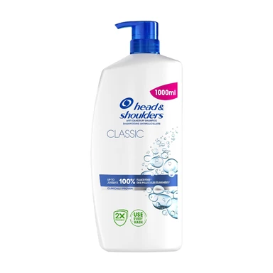HEAD & SHOULDERS Base - Shampooing Antipelliculaire Classique - 1000ml