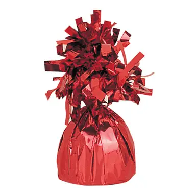 Unique Party Foil Balloon Weight, Red, 1 Pack