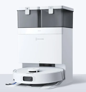 ECOVACS DEEBOT T30C Robot Vacuum with Mop - White, 11,000Pa Suction, ZeroTangle Brush, Auto Mop Washing & Auto-Emptying